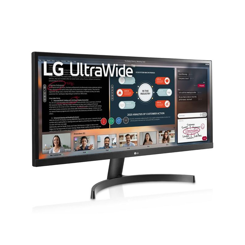 LG 29WL50S-B 29" UltraWide FHD Monitor, Speakers, Adjustable Stand, EuroPC 1YR WTY