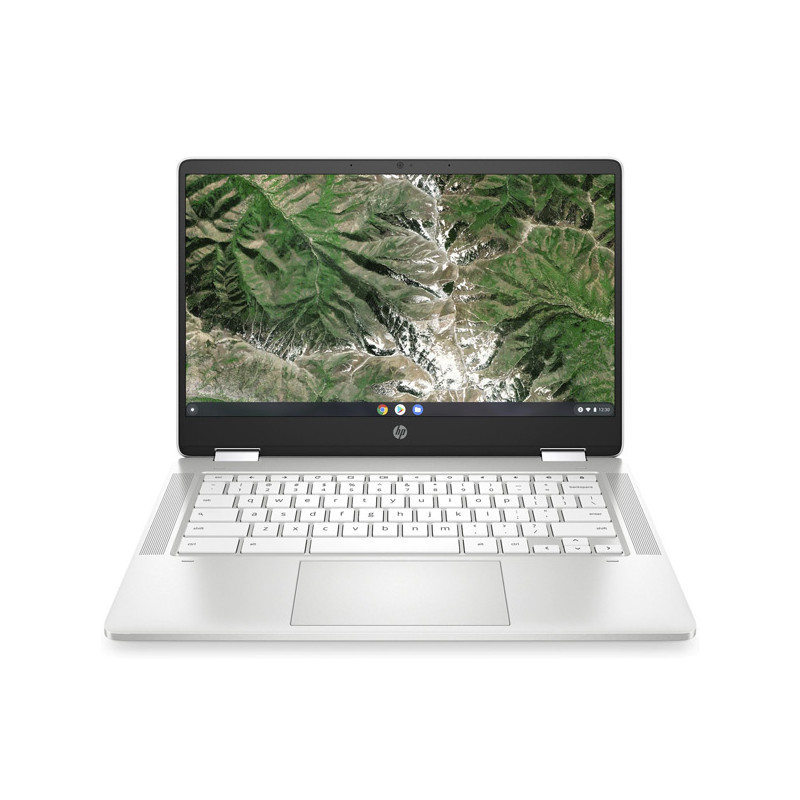 HP Chromebook x360 14a-ca0001na, Silver, Intel Pentium Silver N5030, 4GB RAM, 64GB eMMC, 14.0" 1920x1080 FHD, HP 1 YR WTY