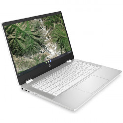 HP Chromebook x360 14a-ca0001na, Silver, Intel Pentium Silver N5030, 4GB RAM, 64GB eMMC, 14.0" 1920x1080 FHD, HP 1 YR WTY