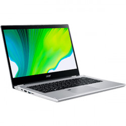 Acer Spin 3 SP314-54N 2-in-1, Silver, Intel Core i3-1005G1, 8GB RAM, 256GB SSD, 14" 1920x1080 FHD, Acer 1 YR WTY