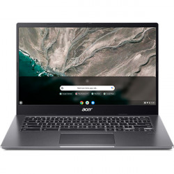 Acer Chromebook 514 CB514-1W, Silver, Intel Core i3-1115G4, 8GB RAM, 128GB SSD, 14" 1920x1080 FHD, Acer 1 YR WTY