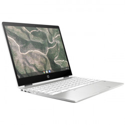 HP Chromebook x360 12b-ca0006na, Silver, Intel Celeron  N4020, 4GB RAM, 64GB eMMC, 12" 1600x900 HD+, HP 1 YR WTY