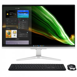 Acer Aspire C27-1655 All-in-One PC, Silver, Intel Core i5-1135G7, 8GB RAM, 512GB SSD, 27" 1920x1080 FHD, 2GB NVIDIA GeForce MX330, Acer 1 YR WTY