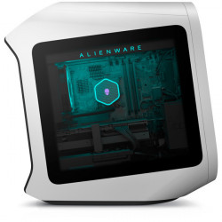 Dell Alienware Aurora R13 Gaming Desktop PC, White, Intel Core i5-12400F, 8GB RAM, 512GB SSD, 6GB NVIDIA GeForce GTX 1660 SUPER, Dell 1 YR WTY