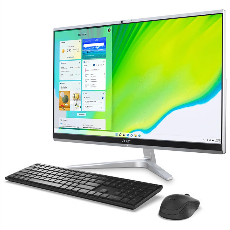 Refurbished Acer Aspire C221650 AllinOne PC, Intel i5, 8GB, 256GB SSD, 21.5", Acer WTY