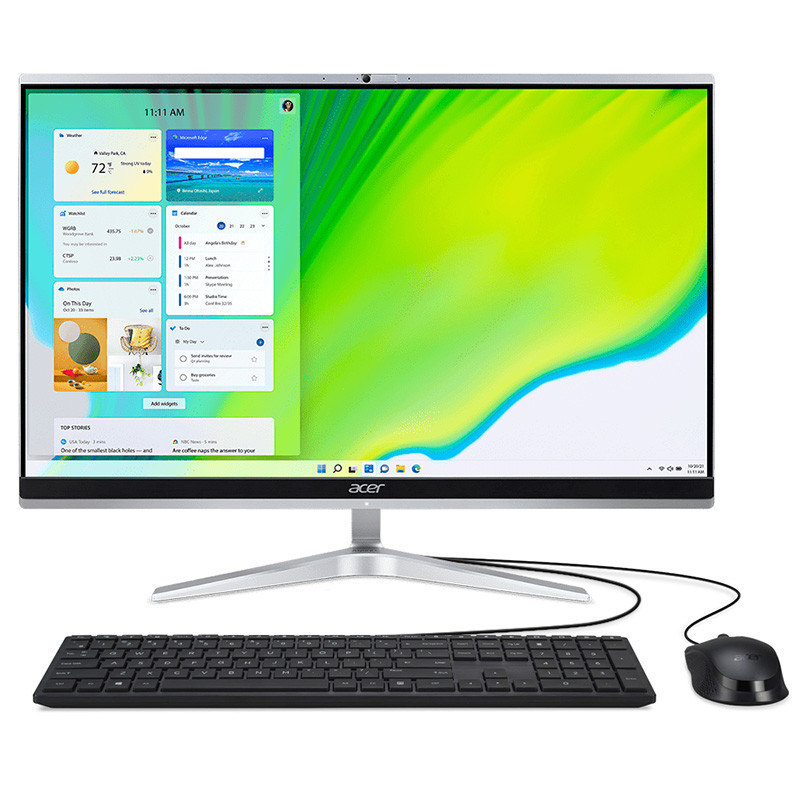 Refurbished Acer Aspire C241650 AllinOne PC, i51135G7, 8GB RAM