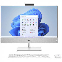 HP Pavilion 24-ca1000na All-in-One PC, White, Intel Core i5-12400T, 8GB RAM, 512GB SSD, 23.8" 1920x1080 FHD, HP 1 YR WTY