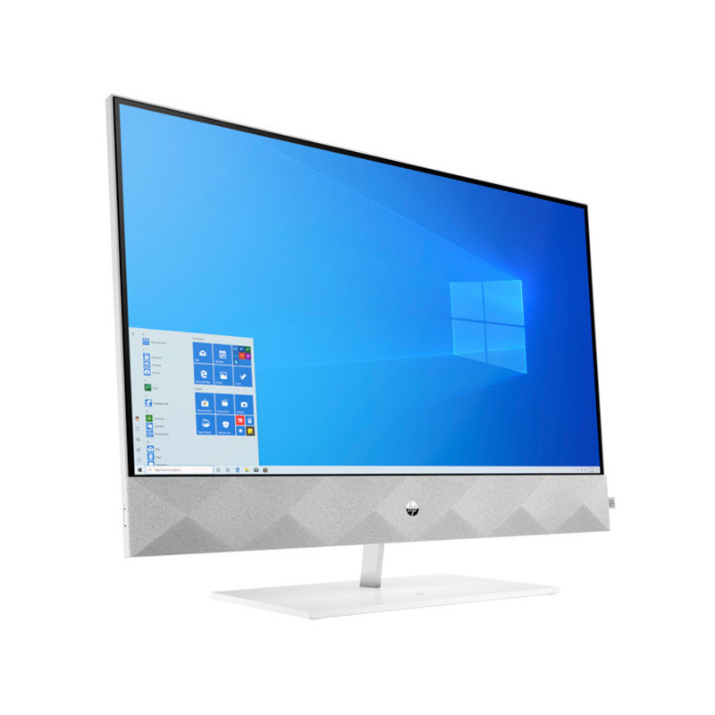 HP Pavilion 27-d1007na All-in-One PC, White, Intel Core i7-11700T, 8GB RAM, 1TB SSD, 27" 1920x1080 FHD, HP 1 YR WTY