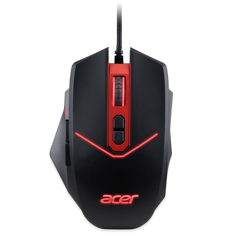 Refurbished Acer Nitro Gaming Mouse NMW120, Optical 4200 DPI, 8-Buttons ...