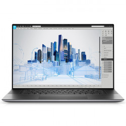 Dell Precision 17 5770 Mobile Workstation Laptop, Silver, Intel Core i7-12800H, 32GB RAM, 1TB SSD, 17.3" 1920x1200 WUXGA, 8GB Nvidia RTX A2000, Dell 3 YR WTY