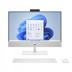 HP Pavilion 24-ca1005na All-in-One PC, White, Intel Core i5-12400T, 16GB RAM, 512GB SSD, 23.8" 1920x1080 FHD, HP 1 YR WTY