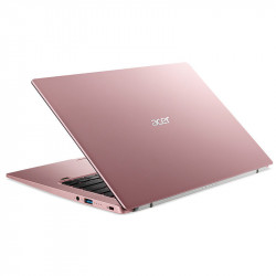 Acer Swift 1 SF114-34 Ultra-thin Laptop, Pink, Intel Pentium Silver N6000, 4GB RAM, 256GB SSD, 14" 1920x1080 FHD, Acer 1 YR UK WTY