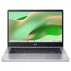 Acer Chromebook 315 CB315-4H-C61Q, Silver, Intel Celeron N4500, 4GB RAM, 64GB eMMC, 15.6" 1920x1080 FHD, Acer 1 YR UK WTY