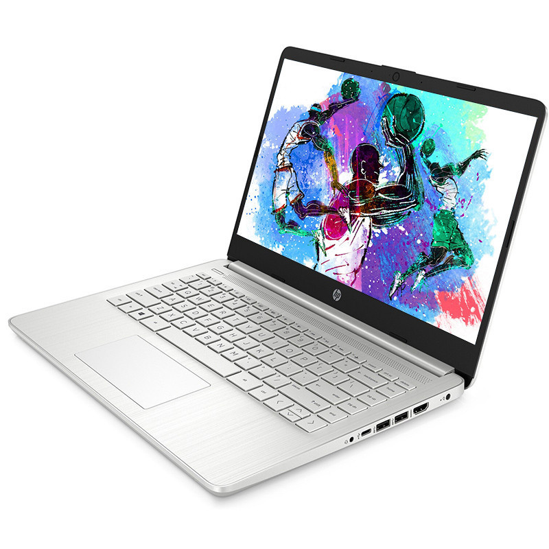 HP 14s-fq1005na Laptop, Silver, AMD Ryzen 7 5700U, 8GB RAM, 512GB SSD, 14" 1920x1080 FHD, HP 1 YR WTY