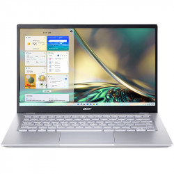 Acer Swift 3 SF314-44-R6CF Ultra-thin Laptop, Silver, AMD Ryzen 5 5625U, 8GB RAM, 512GB SSD, 14" 1920x1080 FHD, Acer 1 YR UK WTY