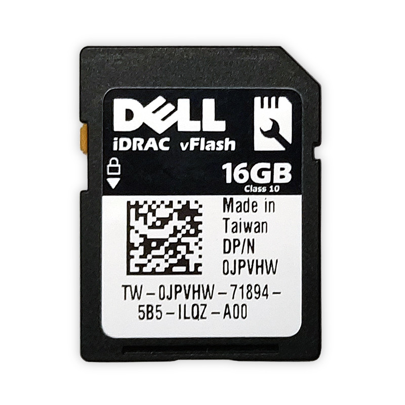 Dell 16GB SDHC iDRAC vFlash Secure Digital Card 0JPVHW