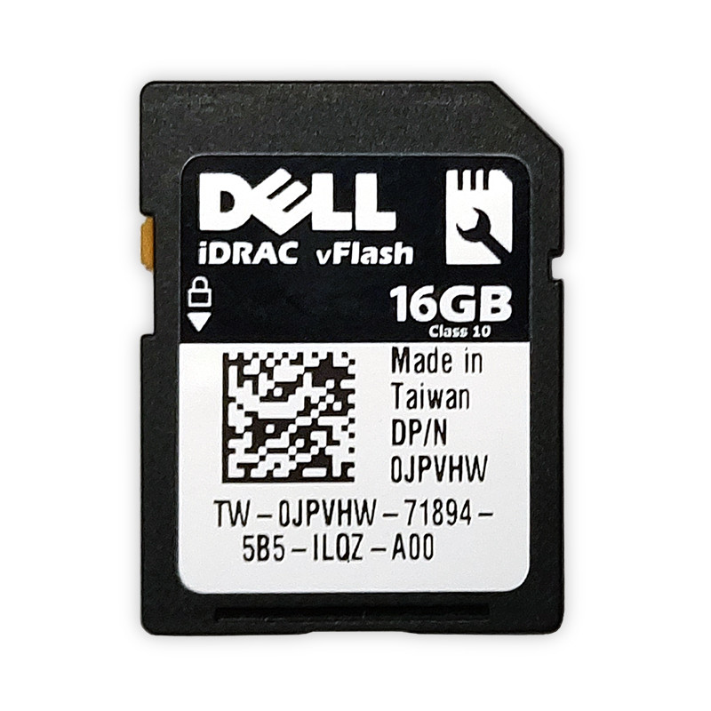 Dell 16GB SDHC iDRAC vFlash Secure Digital Card 0JPVHW Dell 16GB SDHC iDRAC vFlash Secure Digital Card 0JPVHW