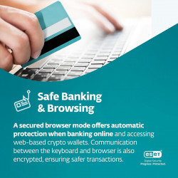 ESET Home Security Essential Safe Banking & Browsing