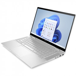 HP Envy x360 15-ew0504na Convertible Laptop, Silver, Intel Core i5-1240P, 8GB RAM, 512GB SSD, 15.6" 1920x1080 FHD Touchscreen, HP 1 YR WTY
