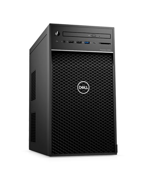 Dell Precision 3630 Tower Workstation, Intel Xeon E-2174G, 8GB RAM, 256GB SSD, 2GB NVIDIA Quadro P620, DVD-RW, Dell 3 YR WTY