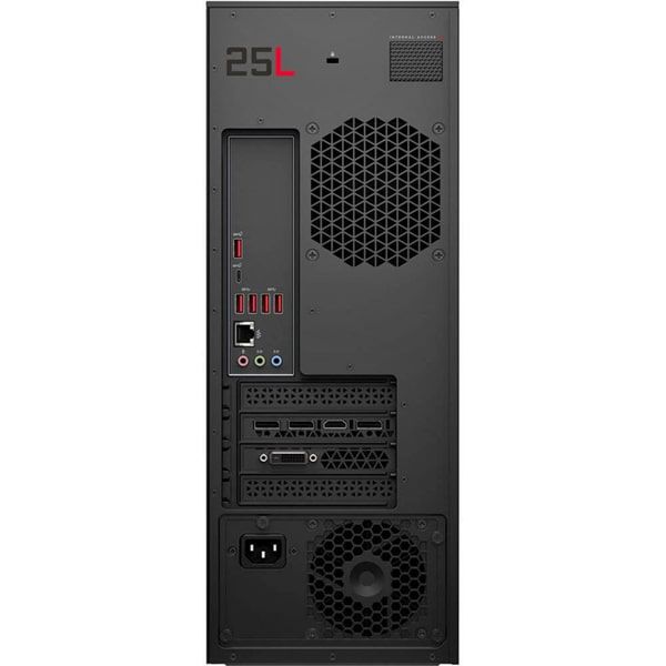 hp omen  875-0051na obelisk gaming desktop rear