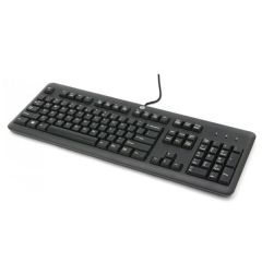 hp classic usb wired black keyboard
