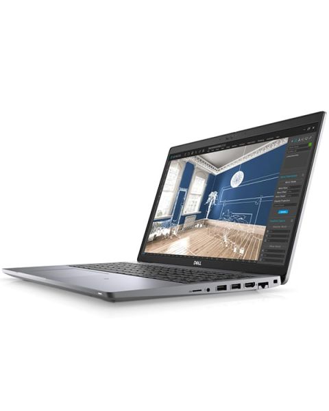 Dell Precision 15 3560 Mobile Workstation, Silver, Intel Core i5-1145G7, 8GB RAM, 512GB SSD, 15.6