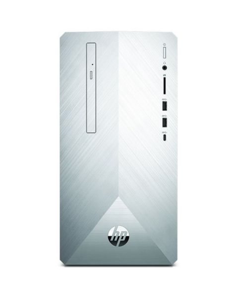 HP Pavilion 595-p0020nl Desktop, Silver, Intel Core i7-8700, 8GB RAM, 1TB SATA, 2GB NVIDIA Geforce GTX 1050, DVD-RW, HP 1 YR WTY, Italian Keyboard