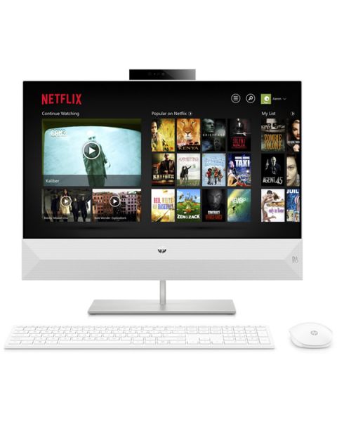 HP Pavilion 24-xa0014nl All-in-one, White, Intel Core i5-8400T, 8GB RAM, 256GB SSD, 23.8