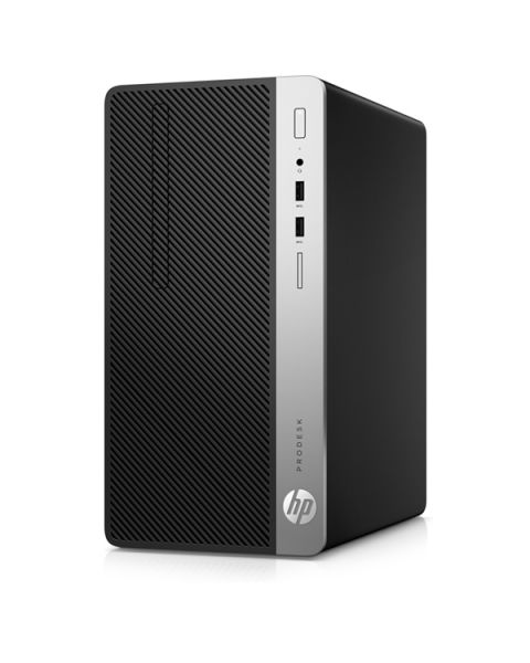 HP ProDesk 400 G6 Microtower PC Desktop, Intel Core i5-9400F, 8GB RAM, 256GB SSD, DVD-RW, HP 1 YR WTY, Italian Keyboard