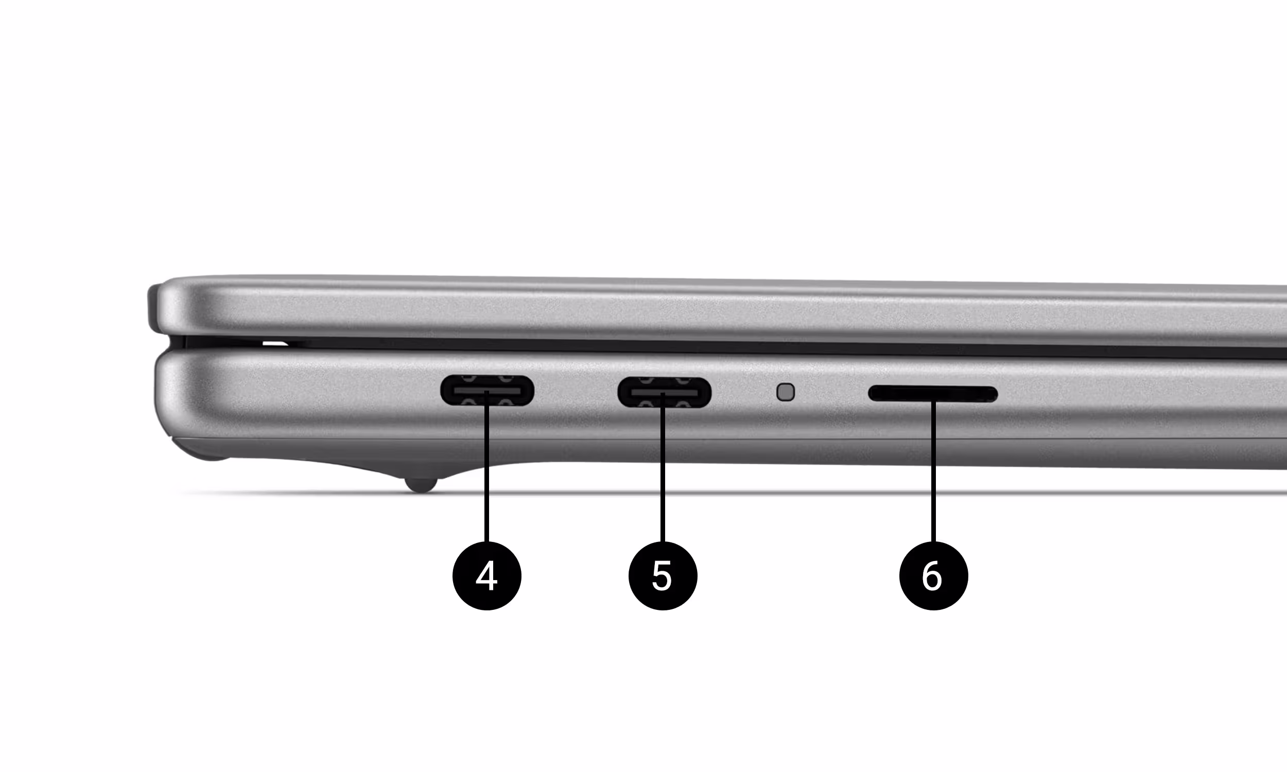 Latitude 14 7455 Ports Left Side