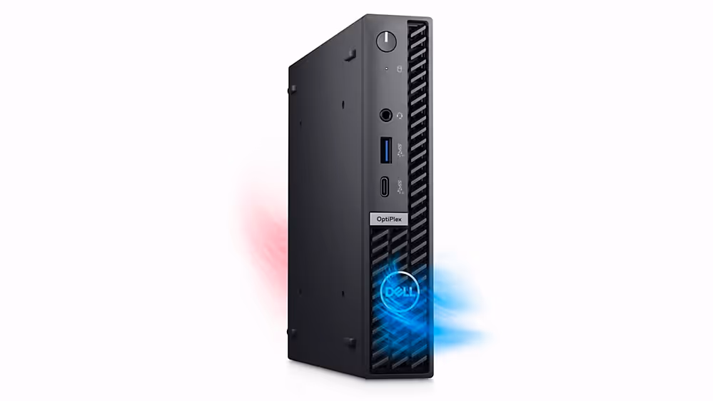 dell optiplex micro multitasking and quiet cooling