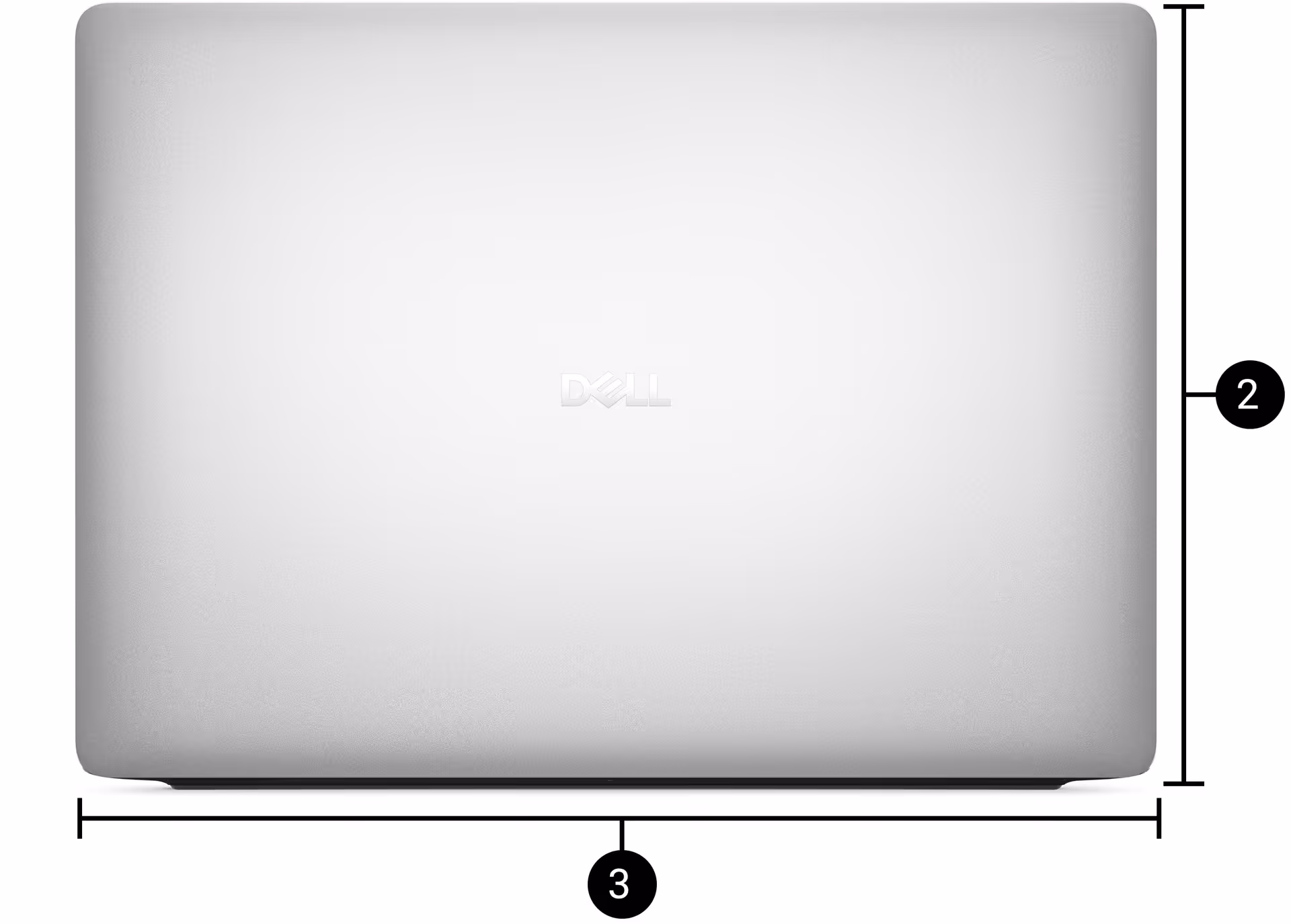 dell pro 13 plus top dimensions