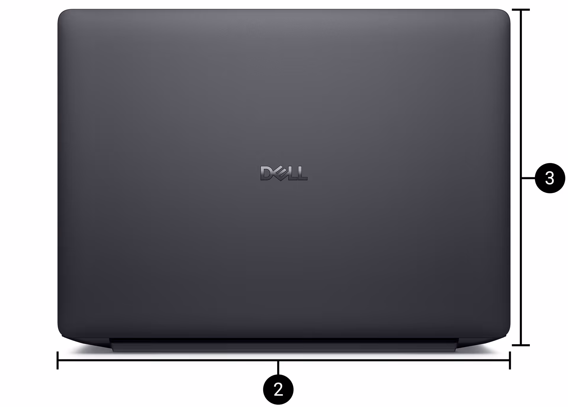 dell pro max 14 top dimensions