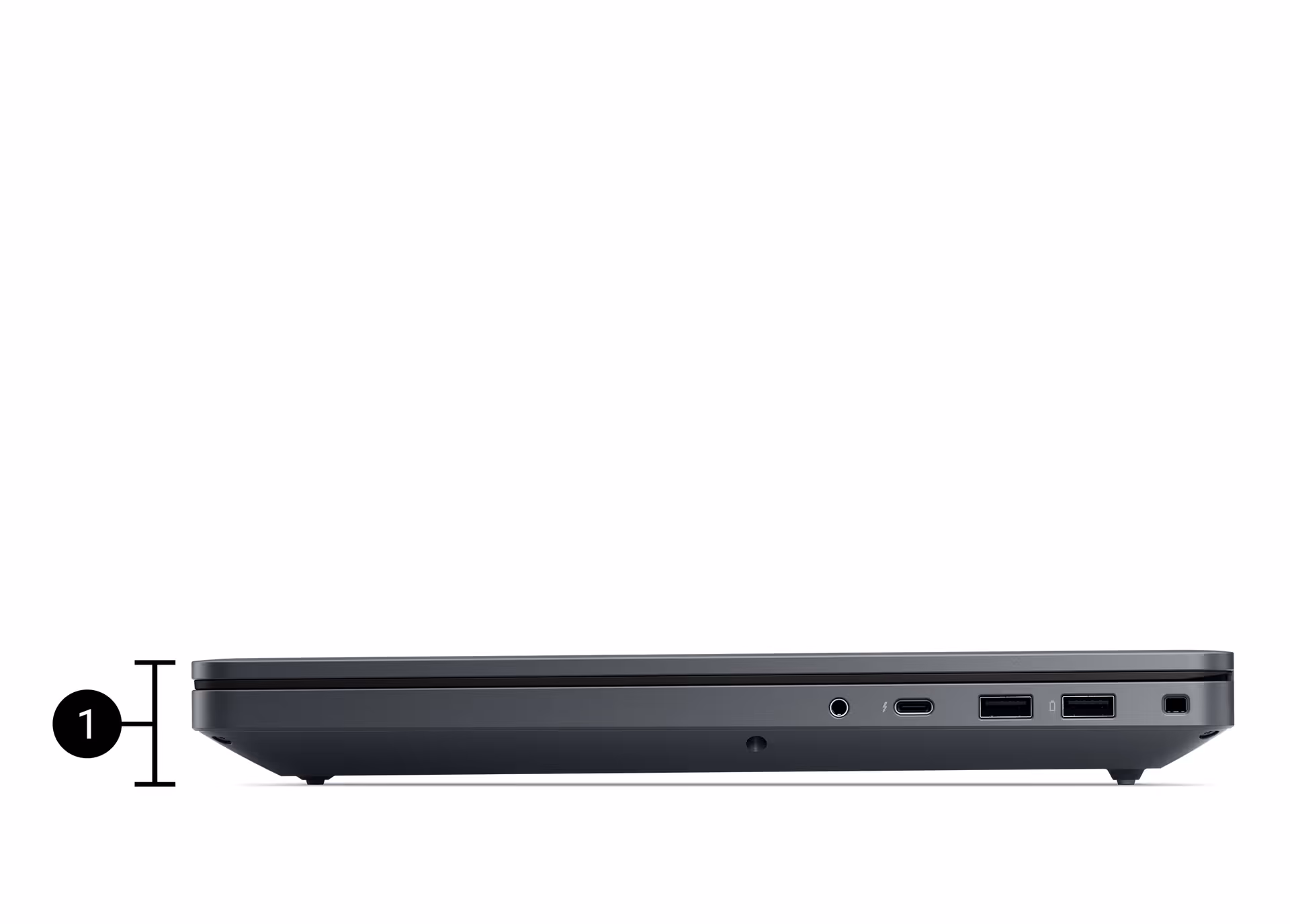 dell pro max 16 plus mobile workstation ports and slots right side
