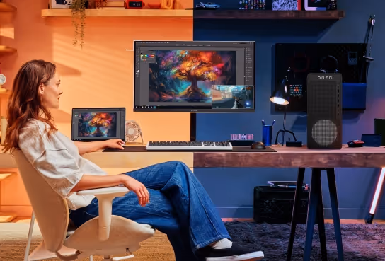 hp omen 16l connectivity and configuration options