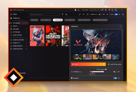 hp omen 16l gaming and windows