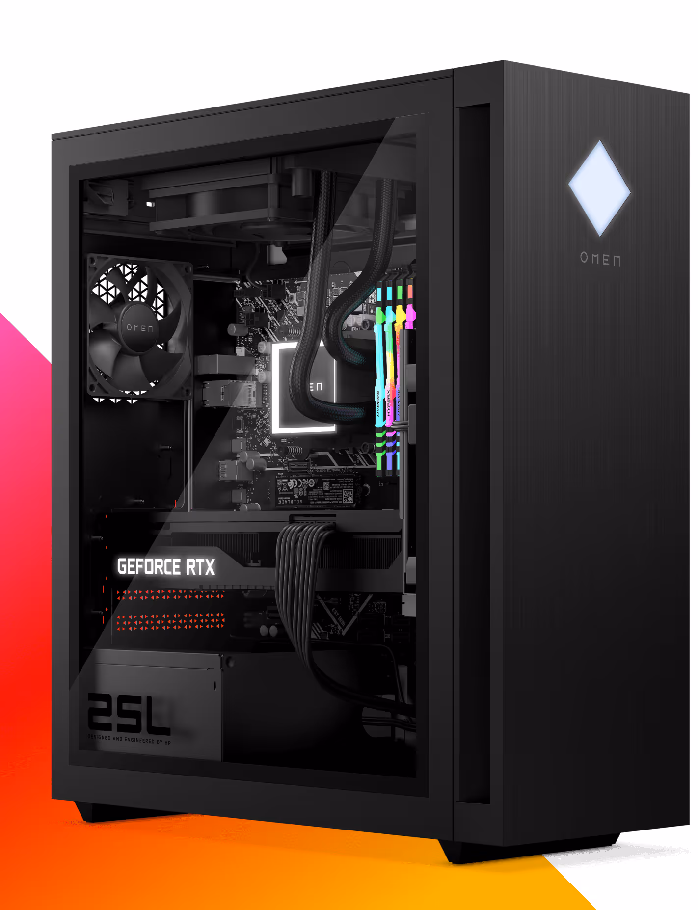 hp omen 25l software enhancements
