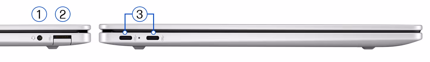 hp omnibook 5 16 laptop ports and slots