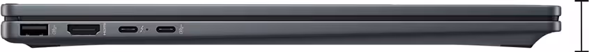 hp omnibook x flip 16 laptop dimensions and weight